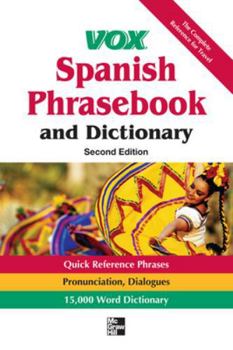 Paperback Vox Spanish Phrasebook and Dictionary Book