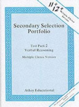 Paperback Secondary Selection Portfolio: Verbal Reasoning Practice Papers (Multiple-Choice Version) Test Pack 2 Book