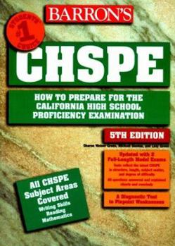 Paperback How to Prepare for the Chspe, California High School Proficiency Exam Book