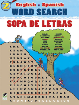 Paperback English-Spanish Word Search Sopa de Letras #2 Book