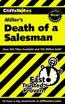 Paperback Cliffsnotes on Miller's Death of a Salesman Book