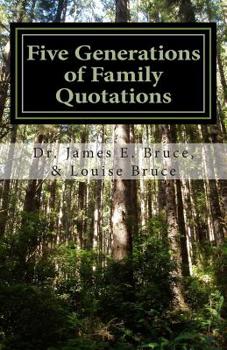 Paperback Five Generations of Family Quotations: Inspired by Every Word Book