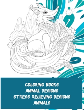 Paperback Animal Designs Coloring Books - Stress Relieving Designs Animals - Elephants Book