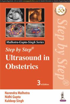 Paperback Step by Step Ultrasound in Obstetrics Book