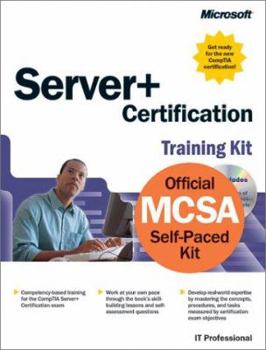 Paperback Server+ Certification Training Kit [With CDROM] Book