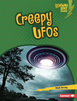 Library Binding Creepy UFOs Book