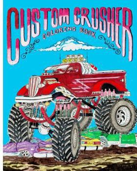 Paperback Custom Crusher Coloring Book