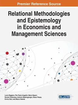 Hardcover Relational Methodologies and Epistemology in Economics and Management Sciences Book