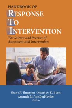 Hardcover Handbook of Response to Intervention: The Science and Practice of Assessment and Intervention Book