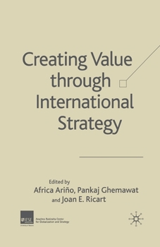 Paperback Creating Value Through International Strategy Book