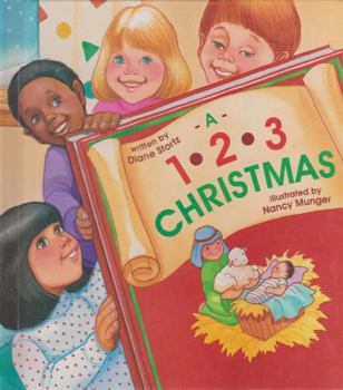 Hardcover A 1-2-3 Christmas Book