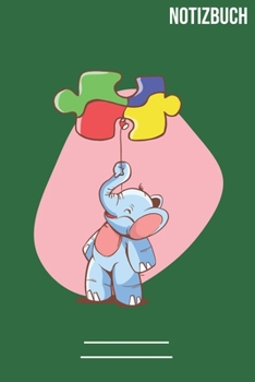 Notizbuch Gepunktet Puzzle Elefant: A5  Notebook • 111 Seiten  • Extra  Kalender 2020 •  Einzigartig •  Dotgrid •  Dotted •  Punktraster  • Geschenk • Geschenkidee (German Edition)
