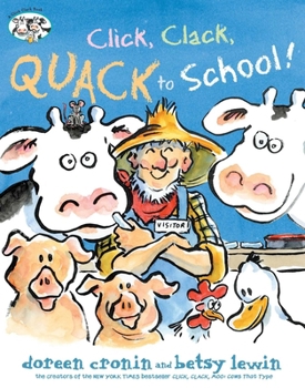 Hardcover Click, Clack, Quack to School! Book