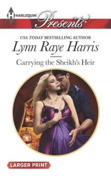 Mass Market Paperback Carrying the Sheikh's Heir [Large Print] Book
