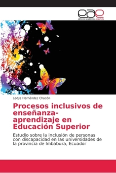 Paperback Procesos inclusivos de enseñanza-aprendizaje en Educación Superior [Spanish] Book