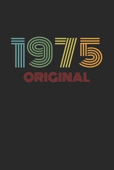 Retro 1975 Original - Tagesplaner 52 Wochen: Vintage Terminplaner - A5 (6"x9"), 120 Seiten - Geburtstag 70er 70's Geschenk Jahresplaner Kalender (German Edition)