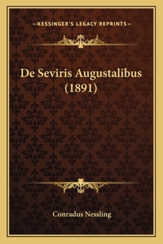 Paperback De Seviris Augustalibus (1891) [Latin] Book