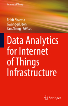 Hardcover Data Analytics for Internet of Things Infrastructure Book
