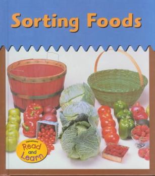 Hardcover Sorting Foods Book