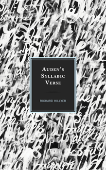 Hardcover Auden's Syllabic Verse Book