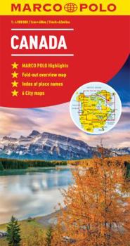 Map Canada Marco Polo Map Book