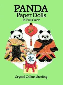 Paperback Panda Paper Dolls in Full Color Book
