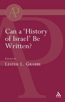 Paperback Can a 'History of Israel' Be Written? Book