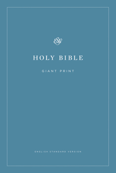 Paperback ESV Economy Bible, Giant Print [Large Print] Book