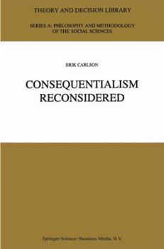 Hardcover Consequentialism Reconsidered Book