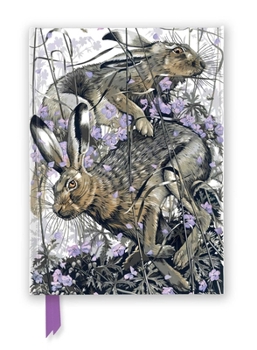 Misc. Martin Truefitt-Baker: Hares in Meadow Cranesbill (Foiled Journal) Book