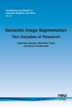 Paperback Semantic Image Segmentation: Two Decades of Research Book