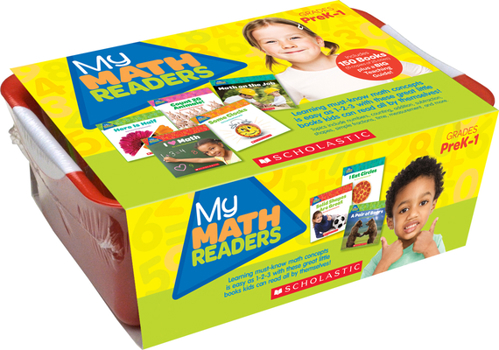 Hardcover My Math Readers Classroom Tub: 25 Easy-To-Read Books That Teach Key Math Concepts Book