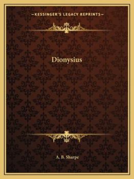 Paperback Dionysius Book