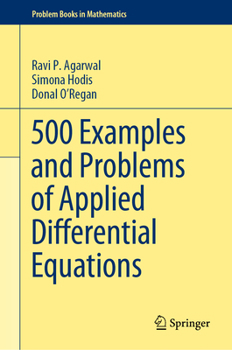 Hardcover 500 Examples and Problems of Applied Differential Equations Book