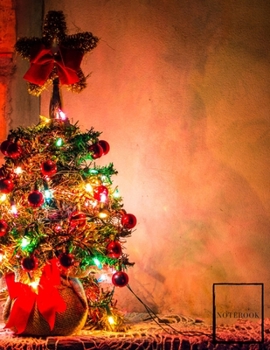 Christmas Time Sketchbook Lined Notebook Writing Pad: Unlined Ruled Pages Book (8.5 x 11 inches A4) - 100 Pages Journal II Planning, Drawing, Sketching, Writing (happy holidays)