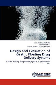 Paperback Design and Evaluation of Gastric Floating Drug Delivery Systems Book