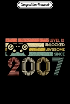 Composition Notebook: Gift For 12 Year Old - Vintage Video Games 12th Birthday  Journal/Notebook Blank Lined Ruled 6x9 100 Pages