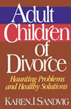 Paperback Adult Children of Divorce Book