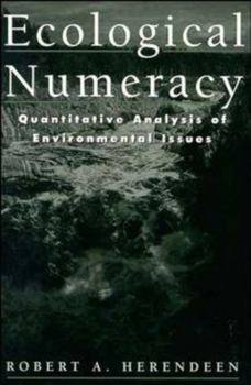 Paperback Ecological Numeracy: Quantitative Analysis of Environmental Issues Book