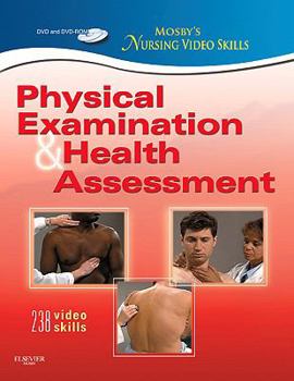 Paperback Mosby's Nursing Video Skills: Physical Examination and Health Assessment Book