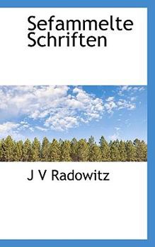 Paperback Sefammelte Schriften [German] Book