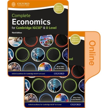 Paperback Complete Economics for Cambridge Igcse and O Level Print and Online Student Book: With Access Code Card Book