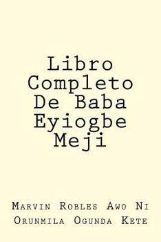 Paperback Libro Completo De Baba Eyiogbe Meji [Spanish] Book