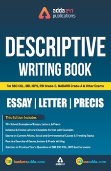 Paperback Descriptive Writing Book for SSC and Bank Exams (English Printed Edition) Book