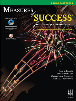 Paperback Measures of Success for String Orchestra-Bass Book 2 Book