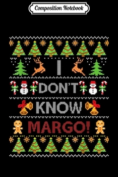 Paperback Composition Notebook: Ugly Christmas Sweater Couples Matching Christmas Todd Margo Journal/Notebook Blank Lined Ruled 6x9 100 Pages Book