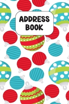 Address Book: Cute Address Book with Alphabetical Organizer, Names, Addresses, Birthday, Phone, Work, Email and Notes (6x9 Size Address Book)