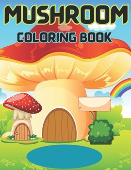 Paperback Mushroom coloring book