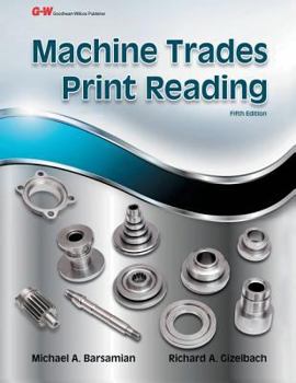 Paperback Machine Trades Print Reading Book