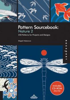 Paperback Pattern Sourcebook: Nature 2: 250 Patterns for Projects and Designs Book